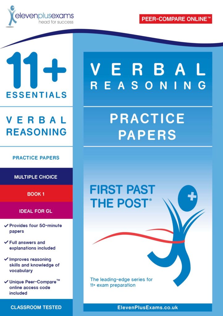 Eleven Plus Exams GL Verbal Reasoning Practice Papers (Multiple Choice) Book 1 (First Past The Post®)